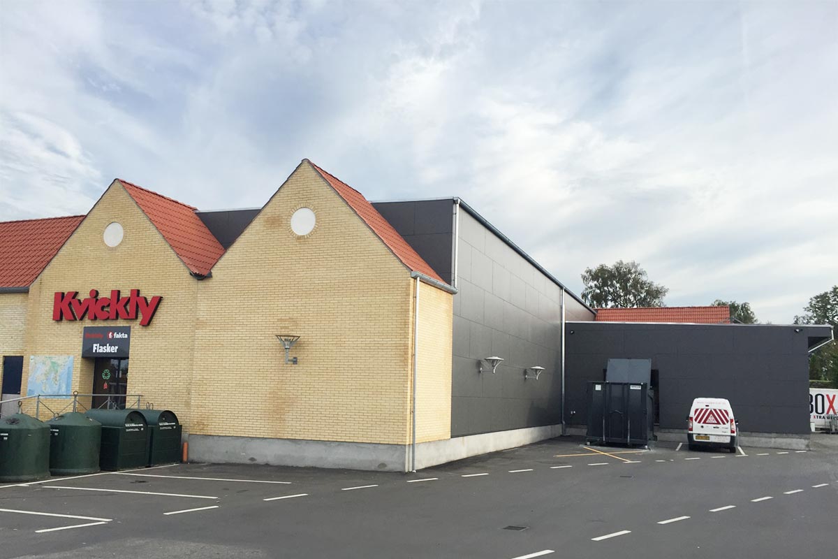 Nye lagerfaciliteter til Kvickly Ebeltoft